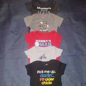0 to 3 months Boy Baby onesie